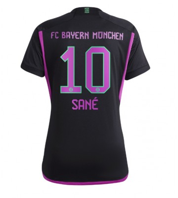Bayern Munich Leroy Sane #10 Replica Away Stadium Shirt for Women 2023-24 Short Sleeve